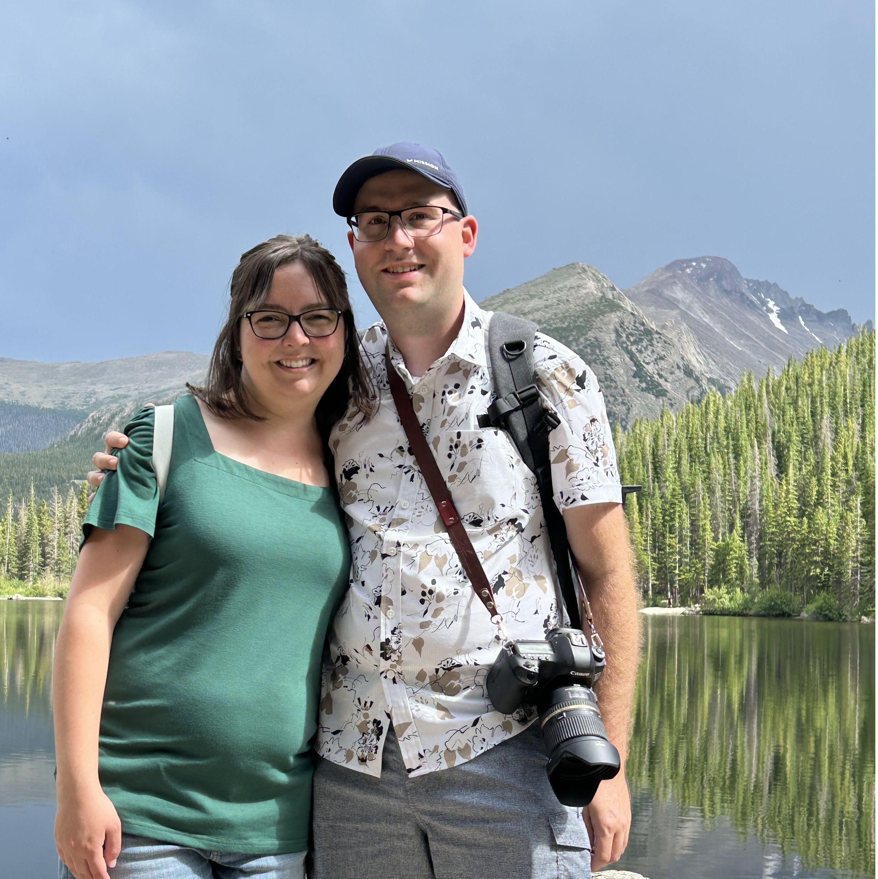 Bear Lake. Rocky Mountain National Park, Colorado. July 2023.