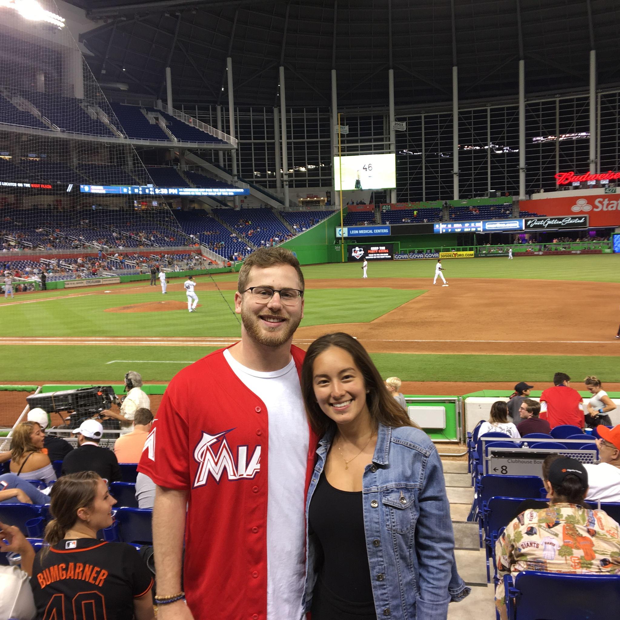 June 2018 - Miami, FL - Maria's First Marlins Game (True Love)