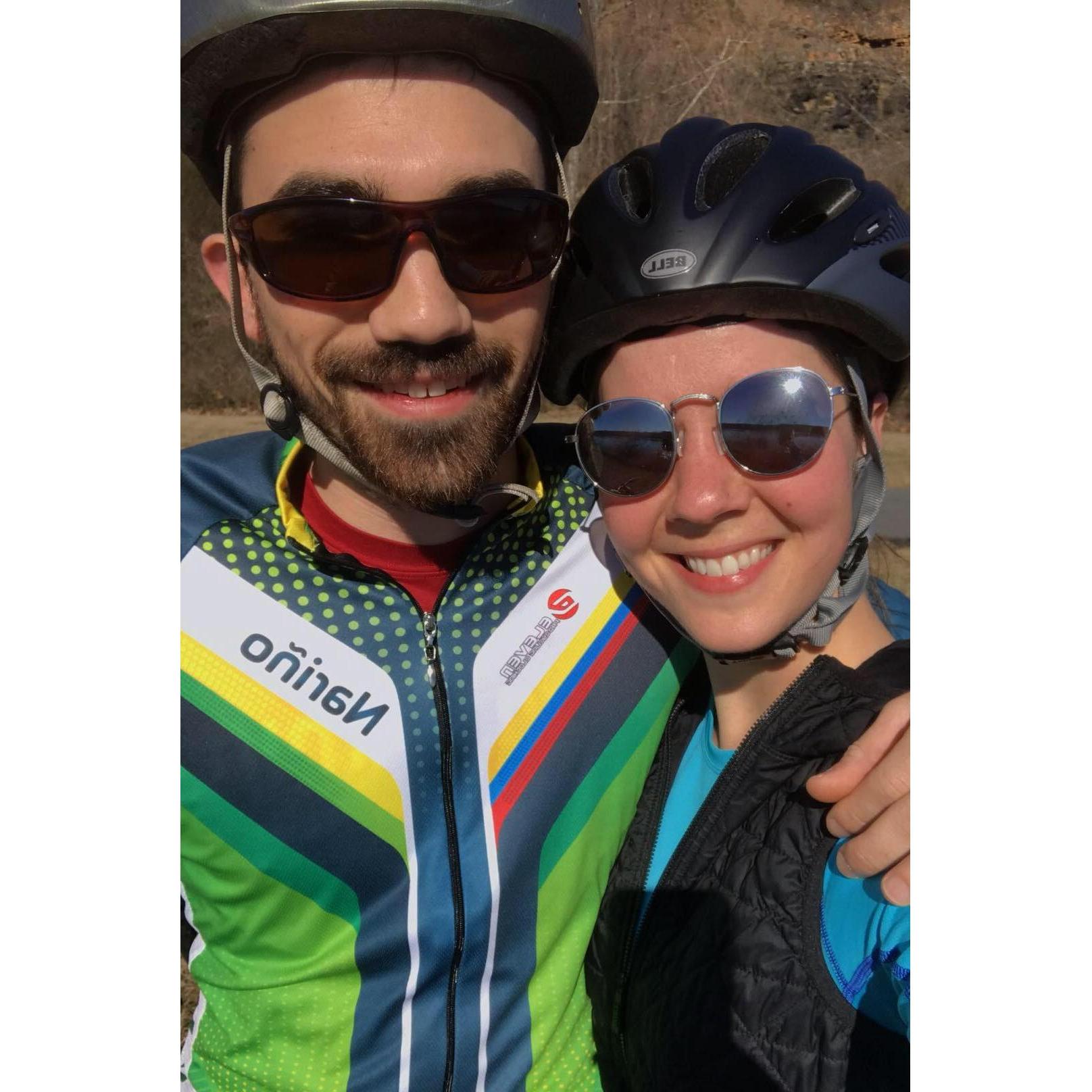Biking the Arkansas River Trail