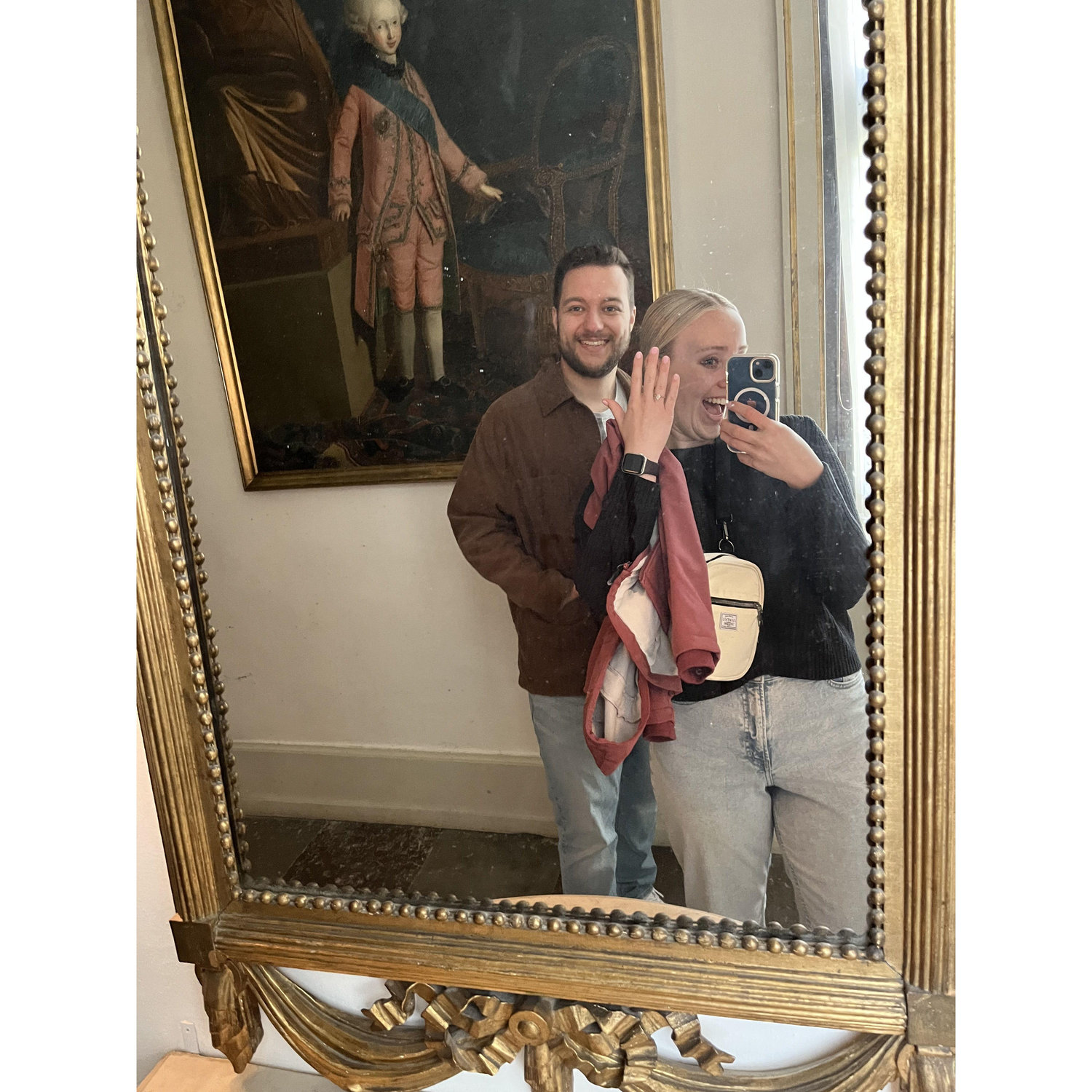 Engaged at the Rosenborg Castle! 4/27/24