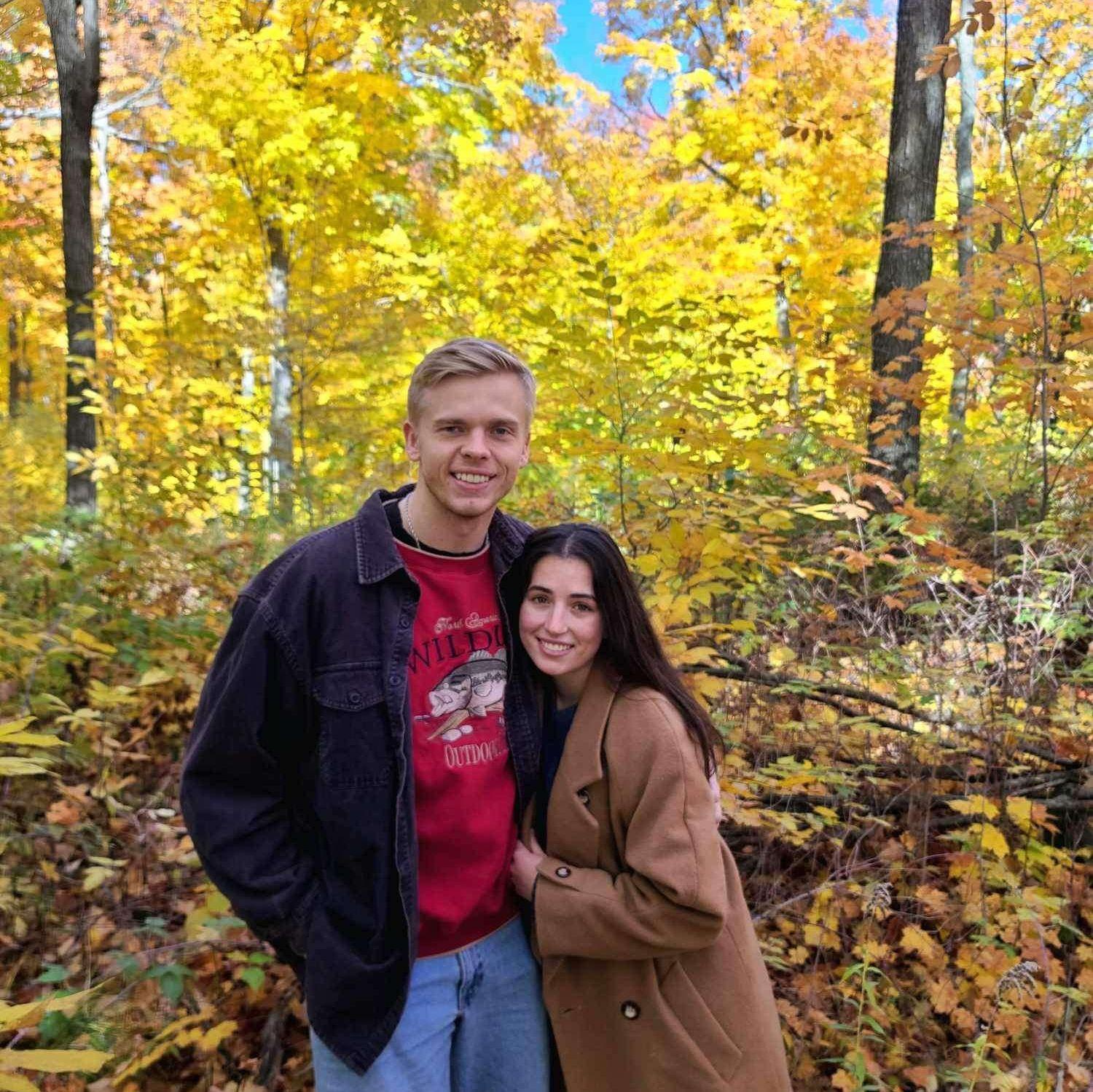 Our first fall together