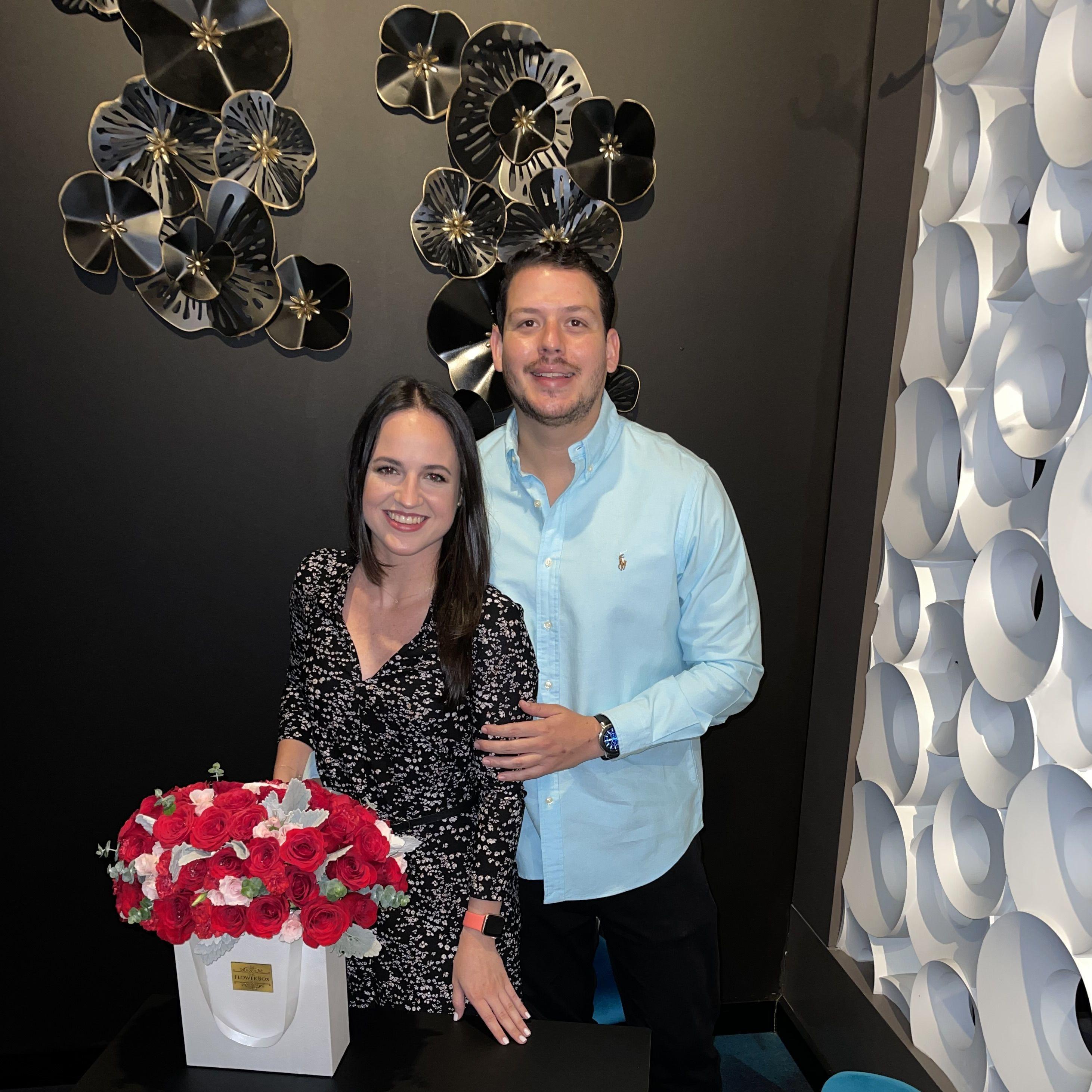 Un buen bouquet de flores siempre es buena idea