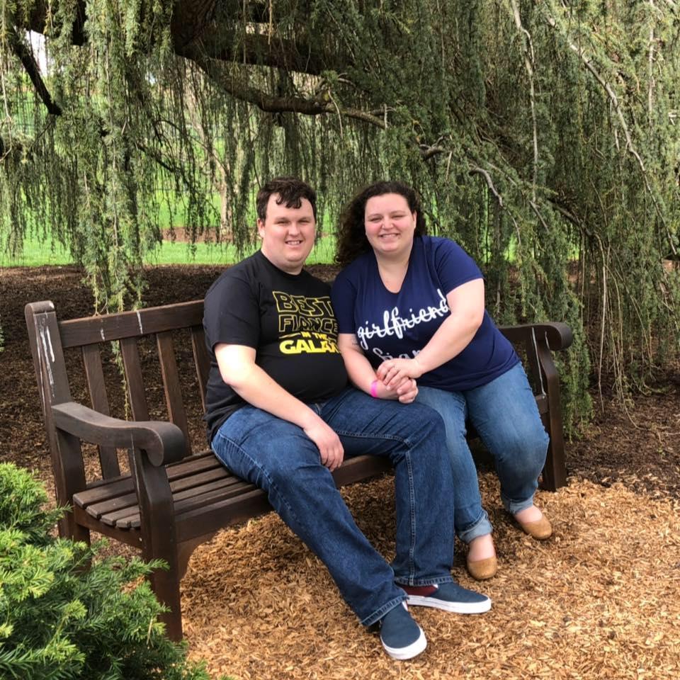 My sister, Erin, took photos of us at The Hershey Gardens after our engagement! This is one of my favorites.