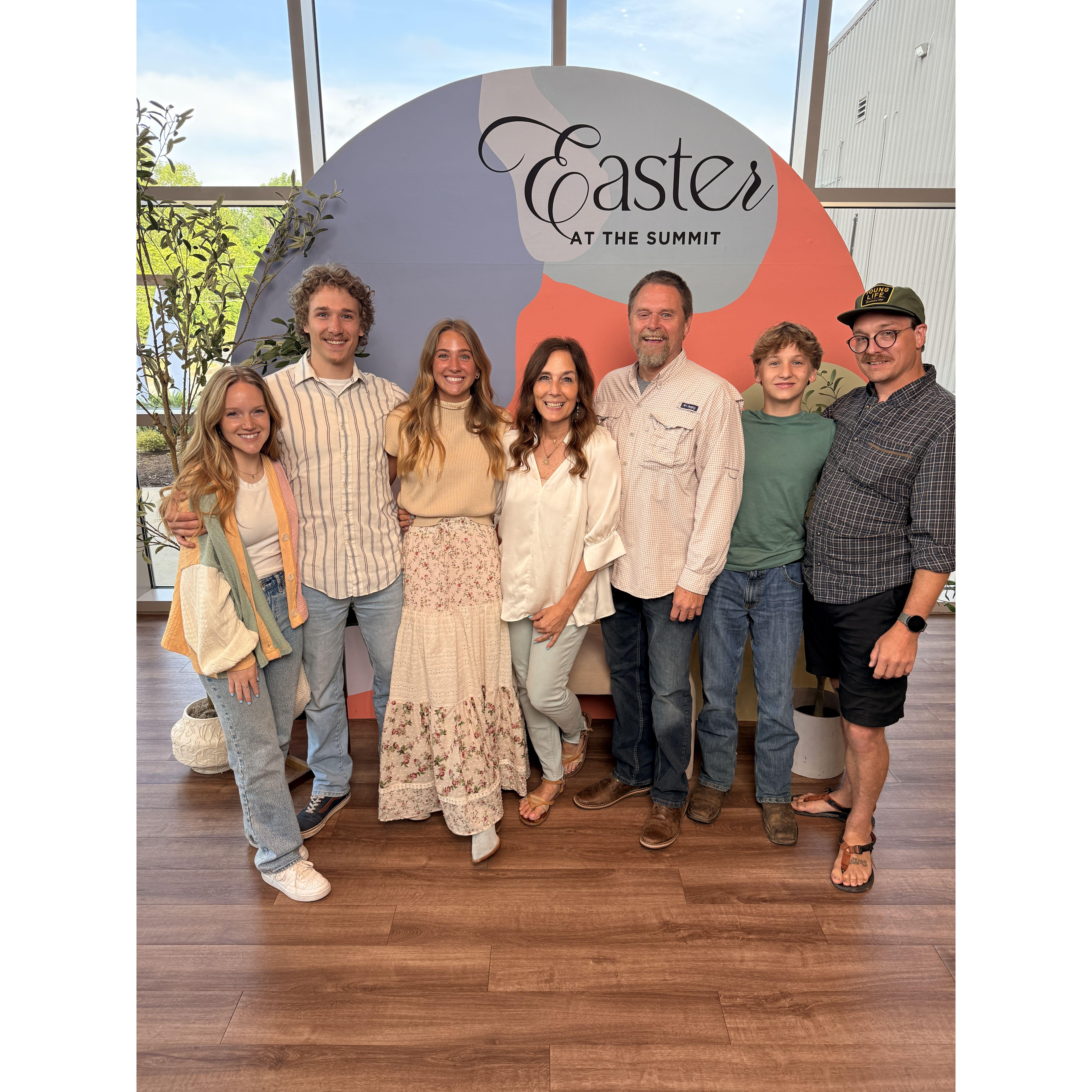 Easter with the Davidsons!