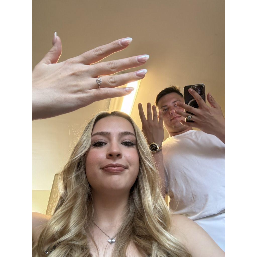 6/21/24 Showing off both of our rings!