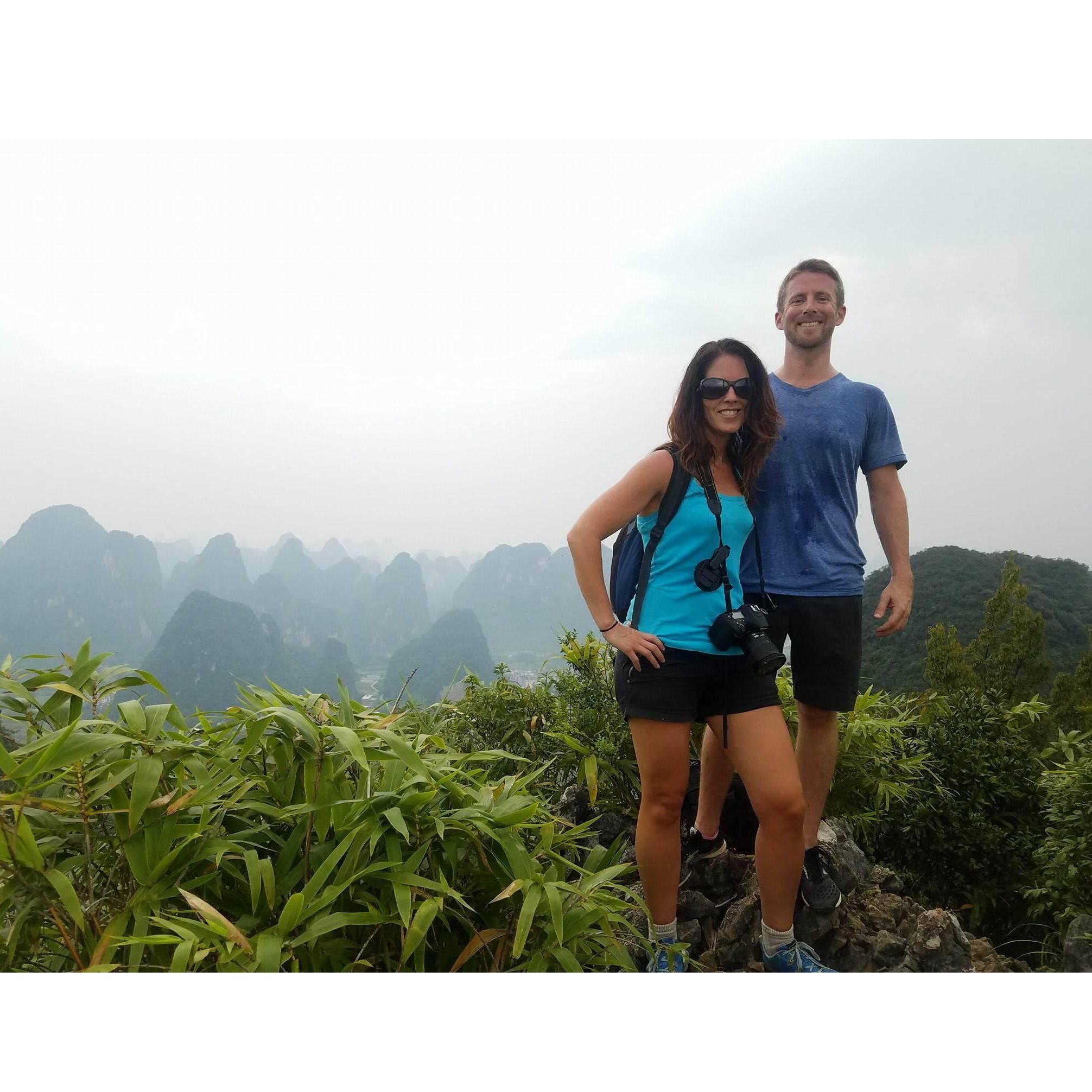 Top of the world! China