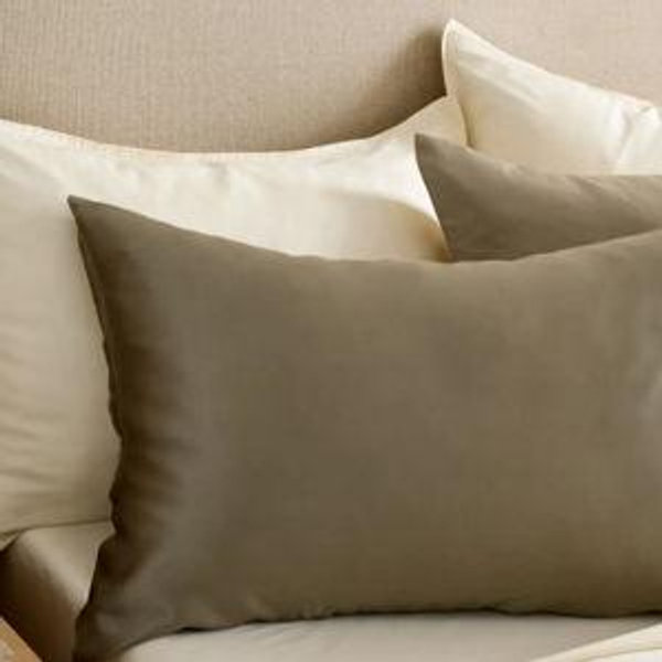 100% Mulberry Silk Pillowcase - DRIED SAGE, Standard