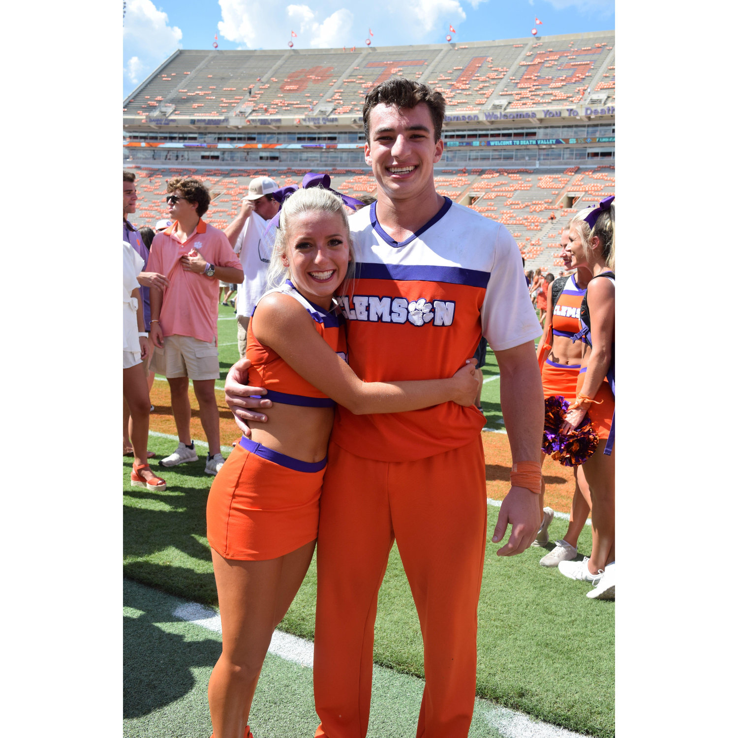 September 2018: First football game of the season