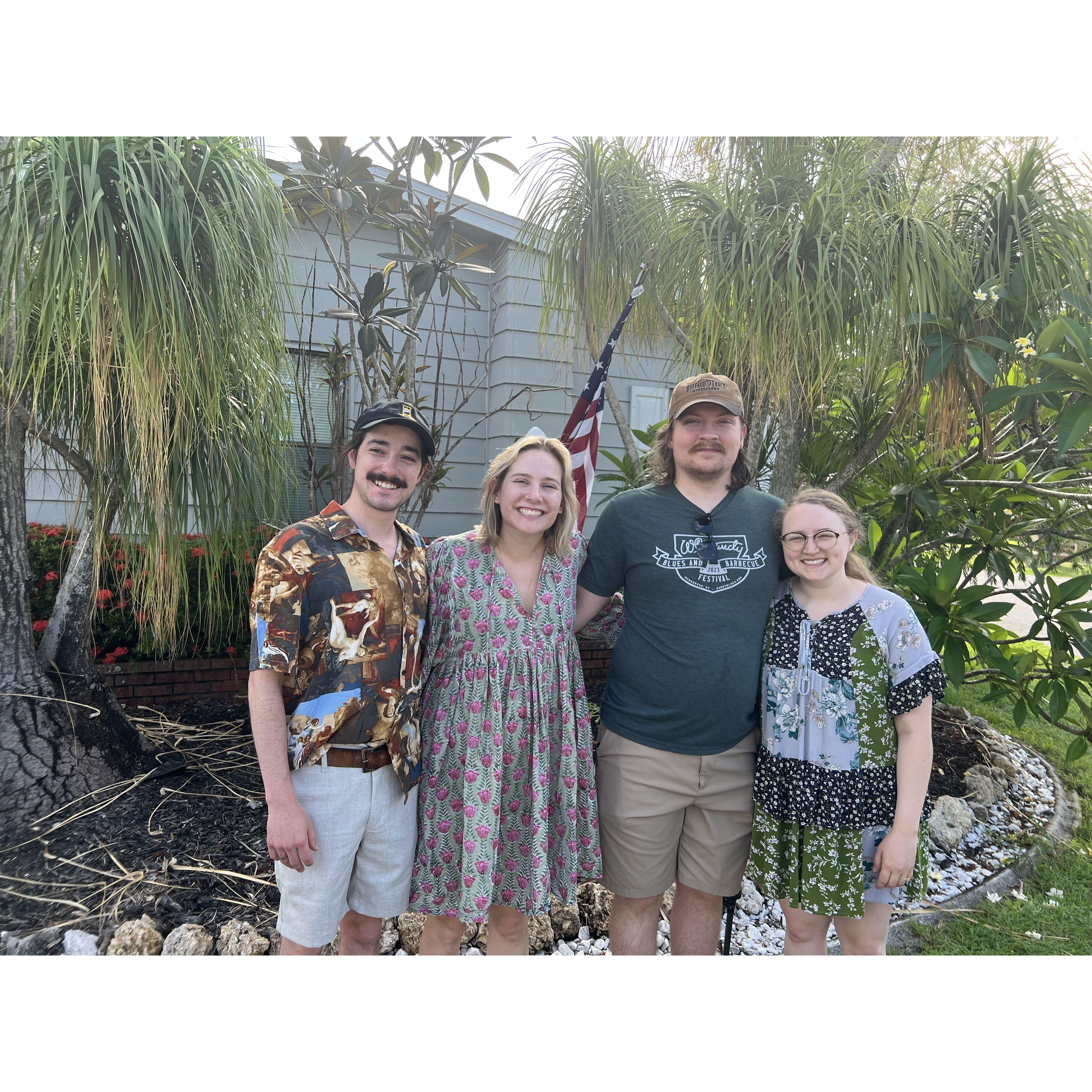 Vacation with our friends.