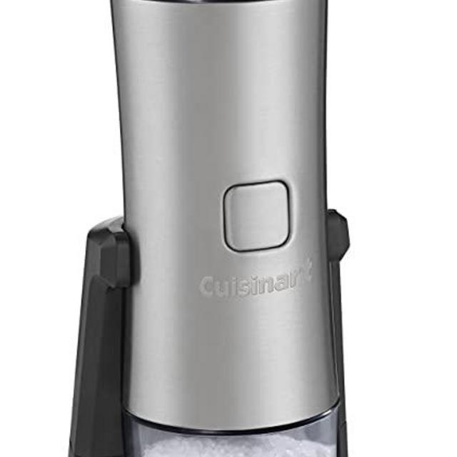 Cuisinart SG-3 Stainless Steel Rechargeable Salt, Pepper and Spice Mill