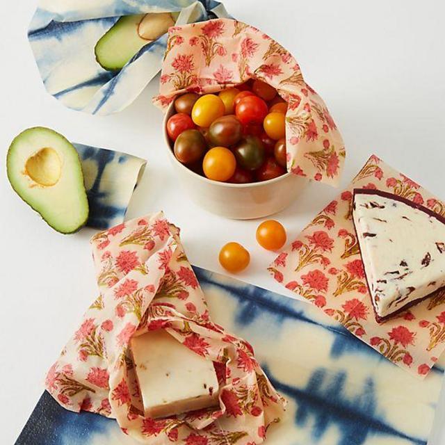 Bee Kitchen Beeswax Wraps, Set of 3