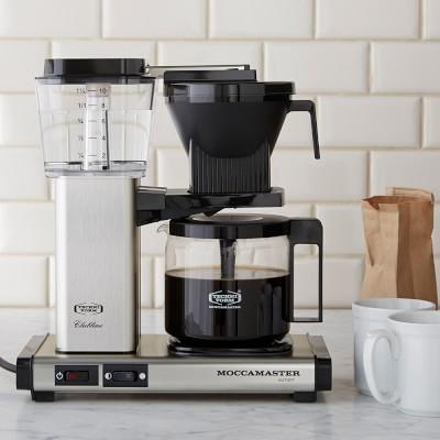 Moccamaster by Technivorm 10-Cup Coffee Maker with Glass Carafe