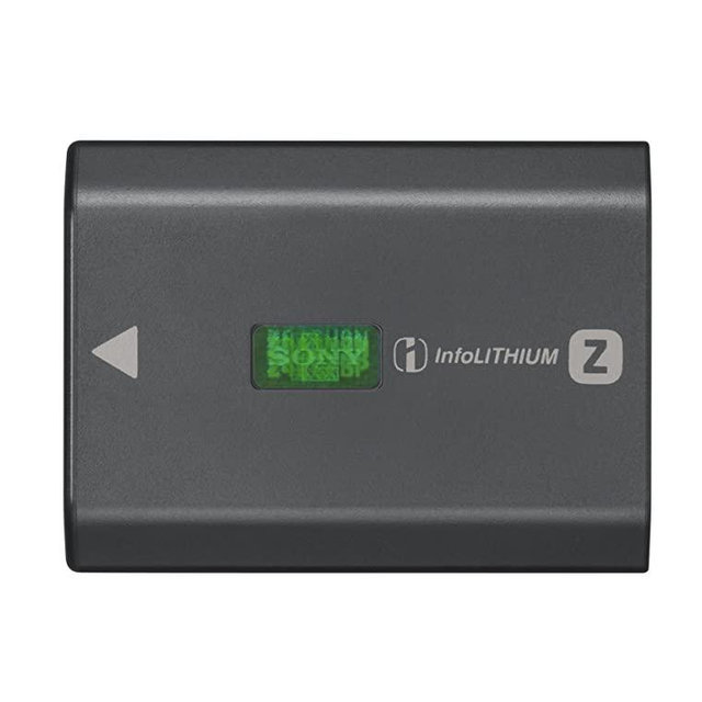 Sony NPFZ100 Z-series Rechargeable Battery Pack for Alpha A7 III, A7R III, A9 Digital Cameras black