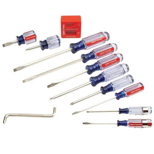 CRAFTSMAN Screwdriver Set, Assorted, 12-Piece (CMHT65044)