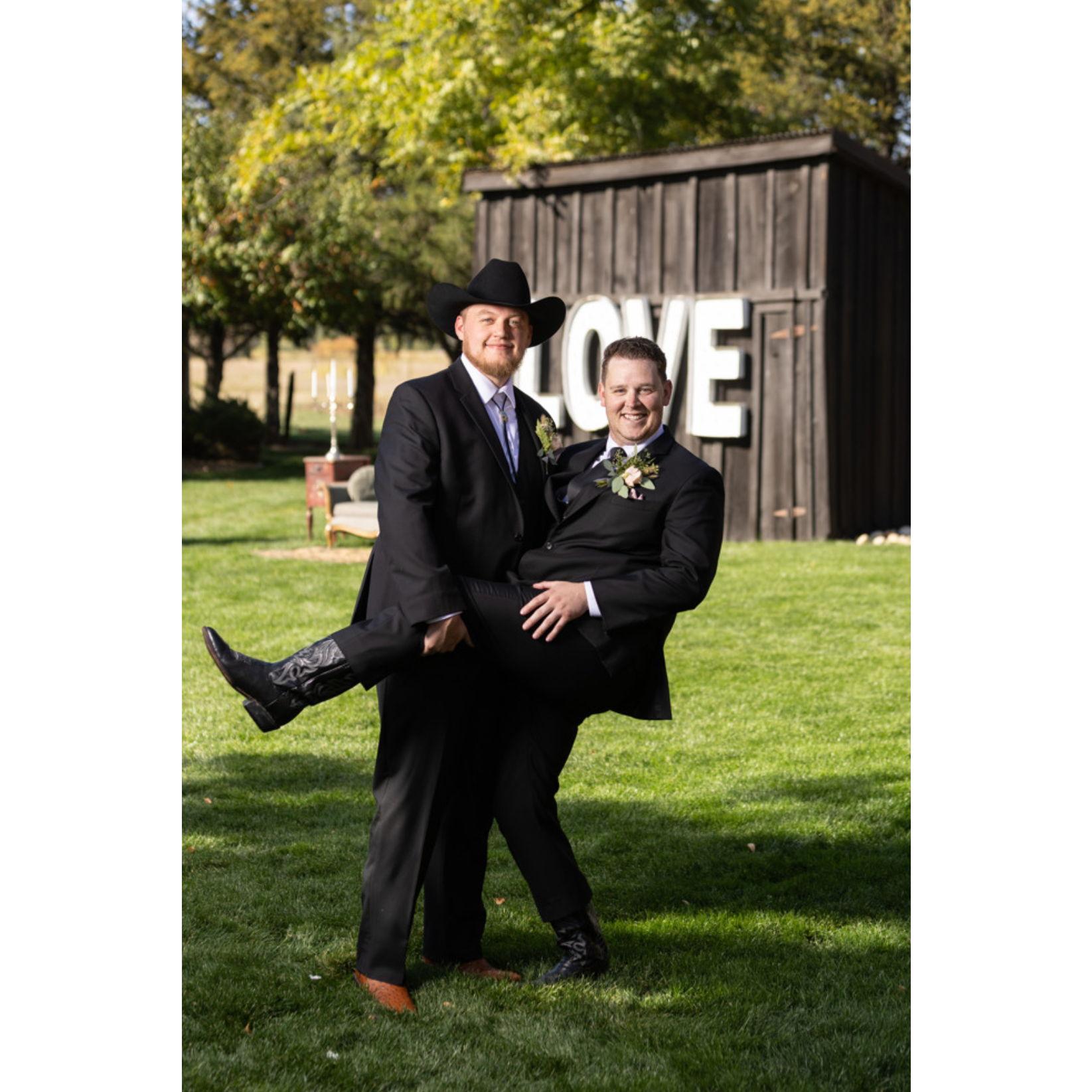Patrick and Connor (Best Man)