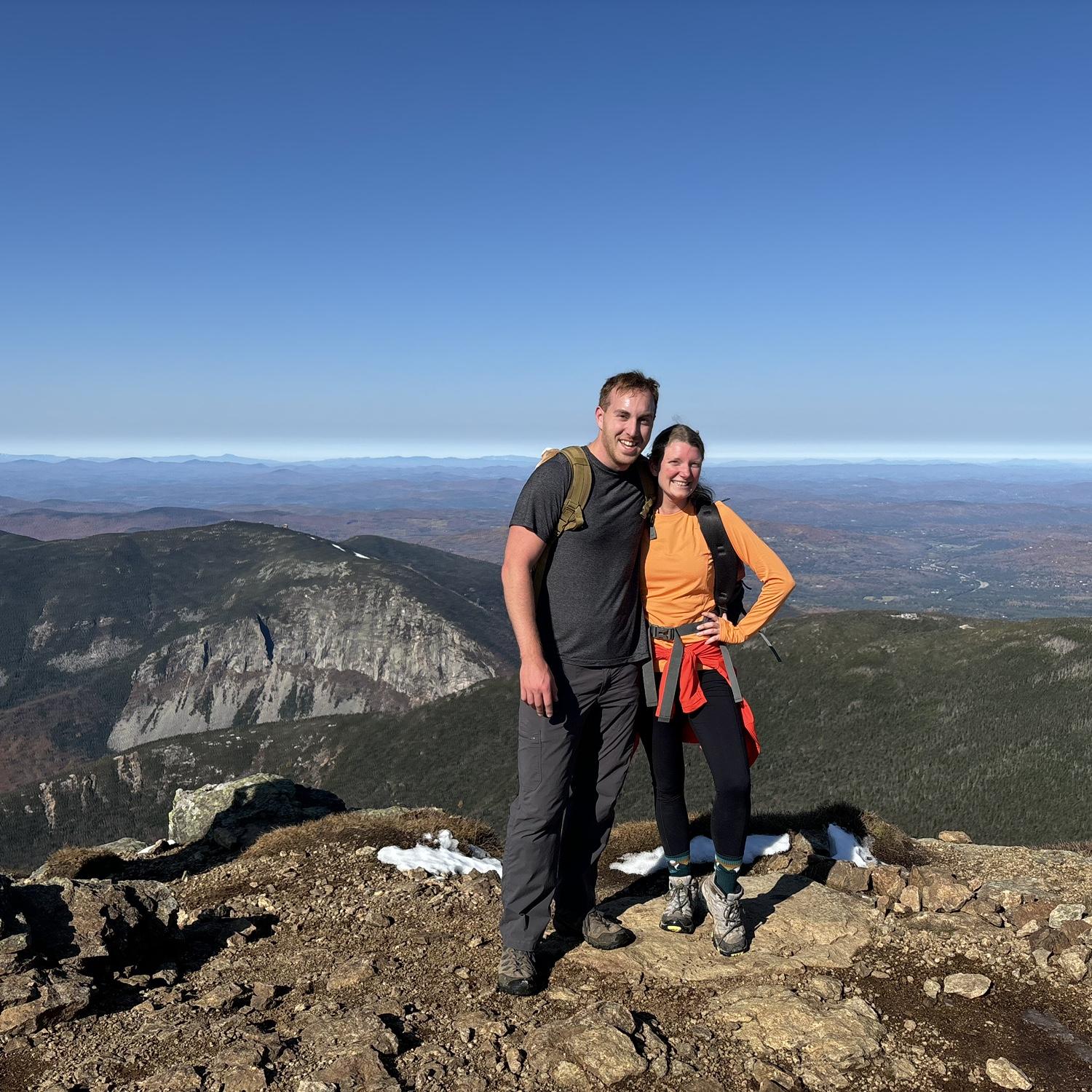 Franconia Ridge in the fall