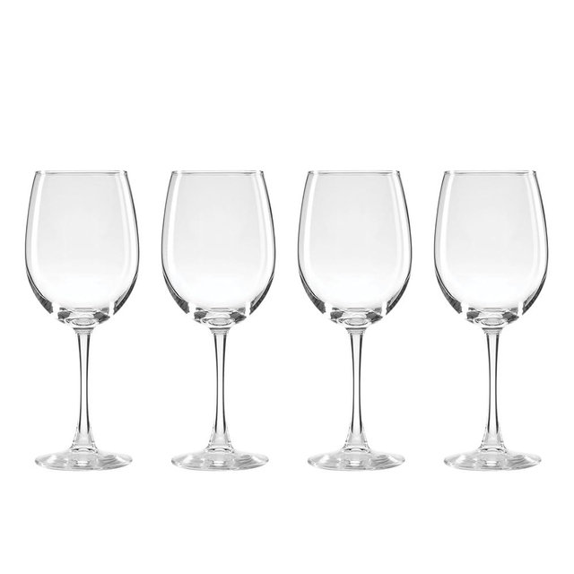 Oneida 896424 5 Oclock All-Purpose Wine Glasses, Set Of 4