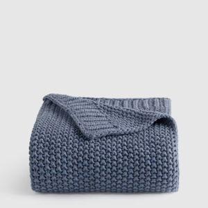Cotton Fisherman Throw in Mineral