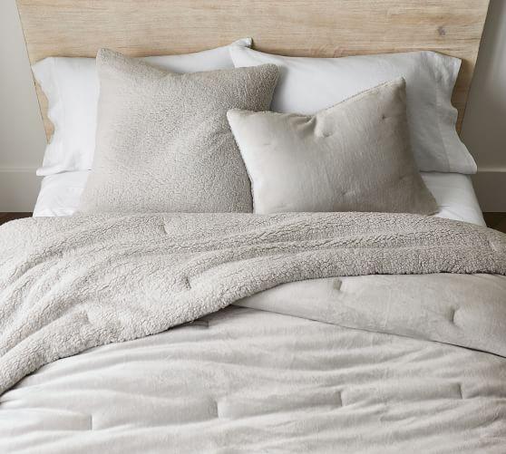 Marshmallow Comforter king white