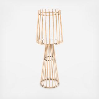Lineal Brass Candle Holder