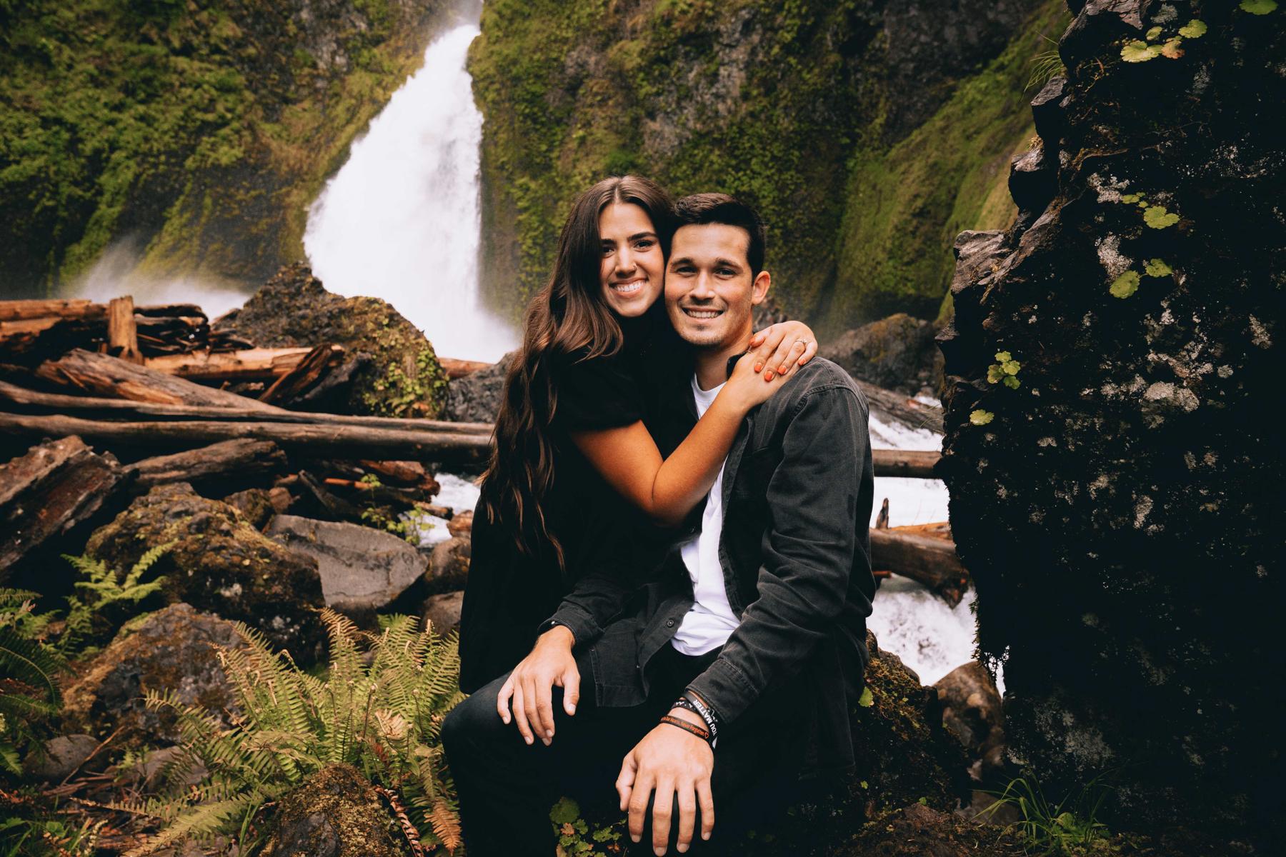 Wahclella falls capturing our love.