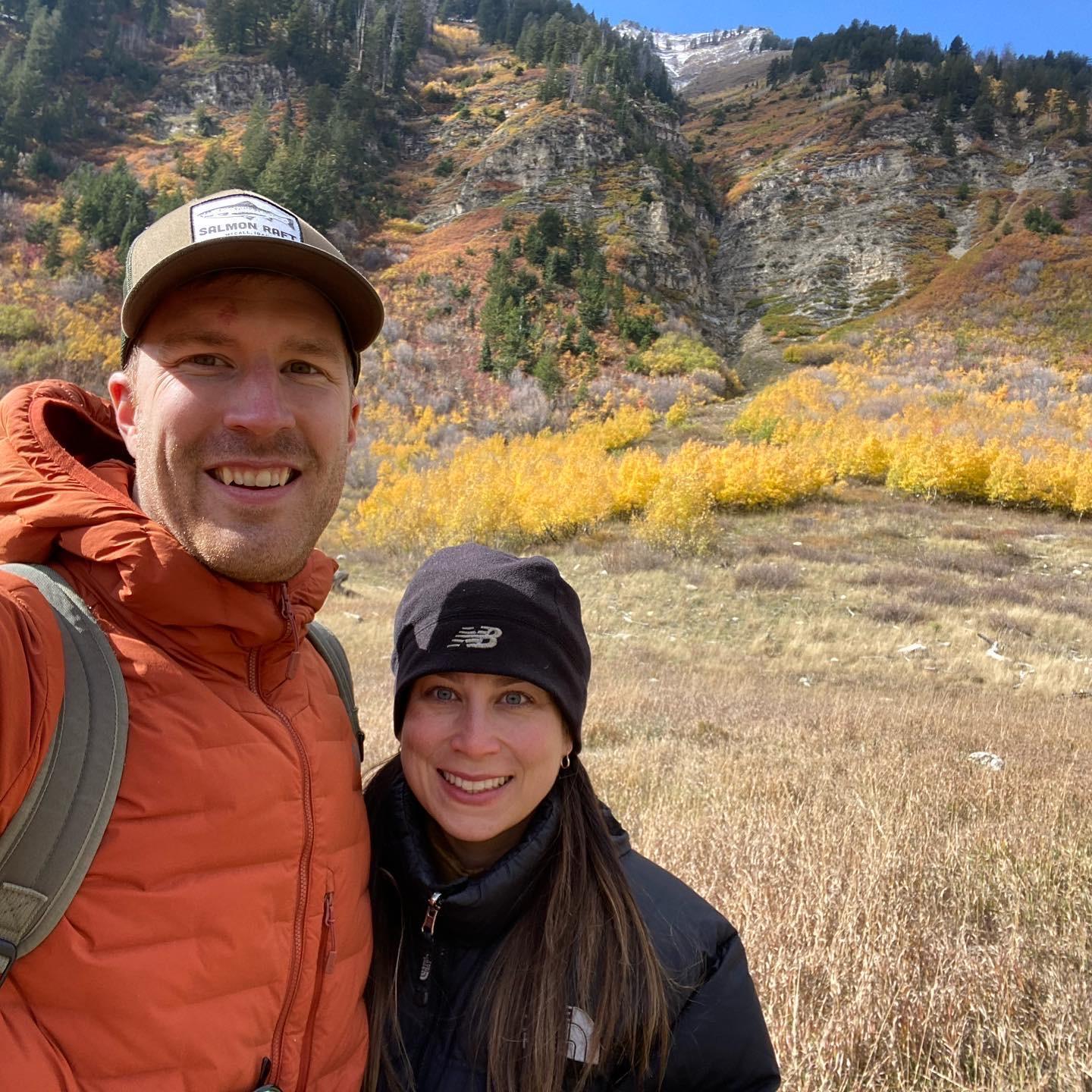 Enjoying the beautiful colors of Sundance in fall