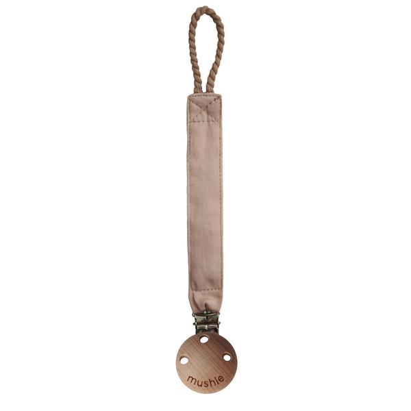 Fabric Pacifier Clip (Natural) - Mushie