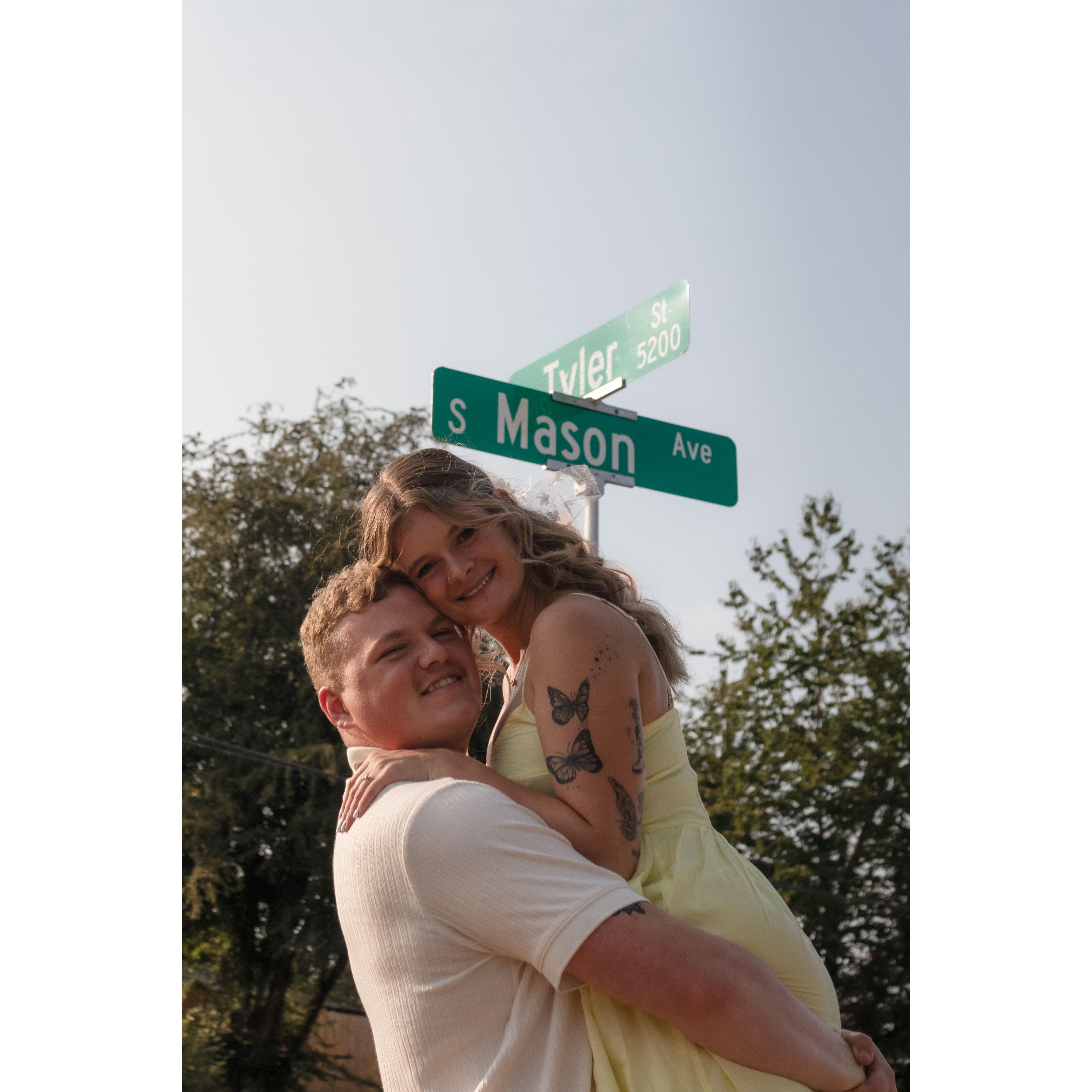 Our own street corner