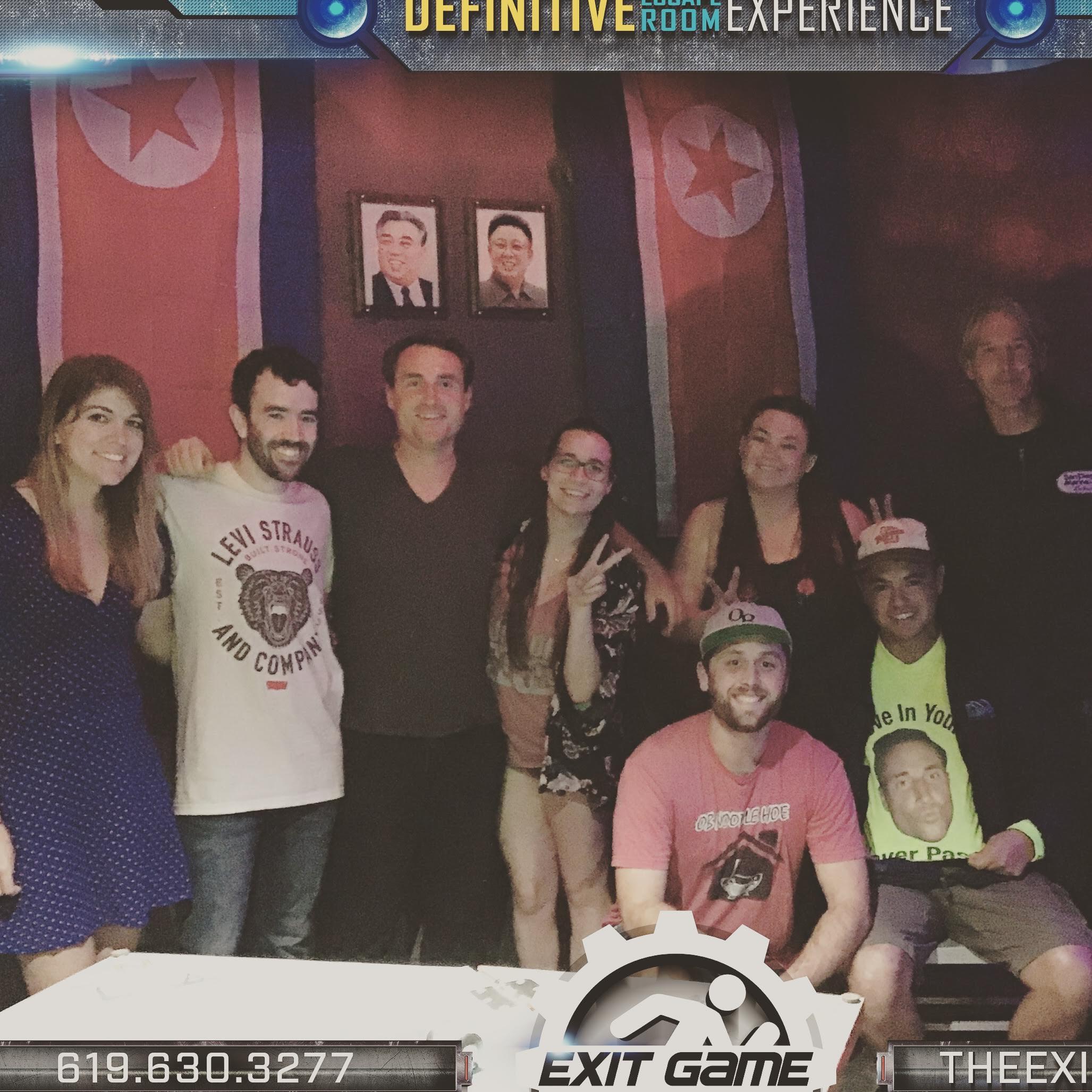 Escape Room for Geoff's Birthday! :)
