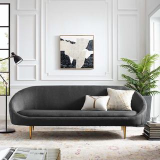 Sublime Vertical Curve Back Sofa