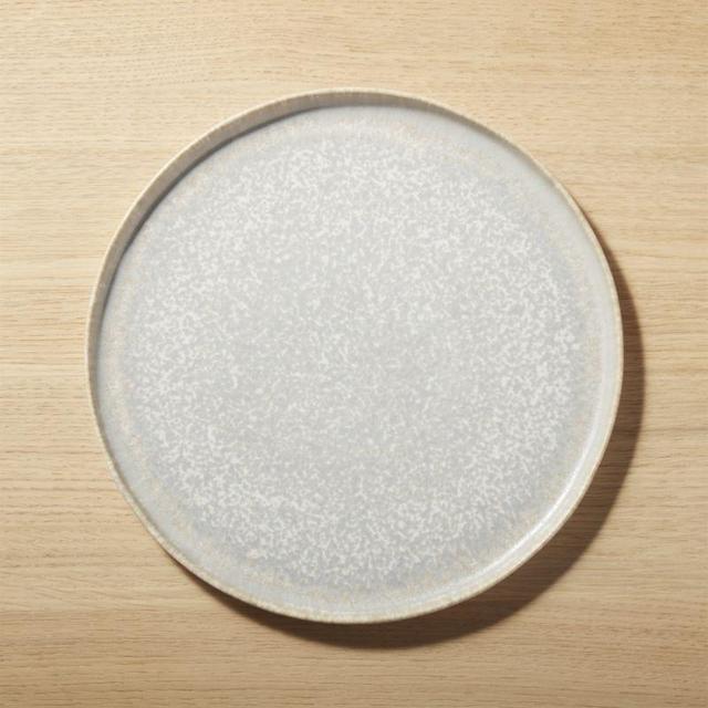 Drift Reactive Grey Dinner Plate