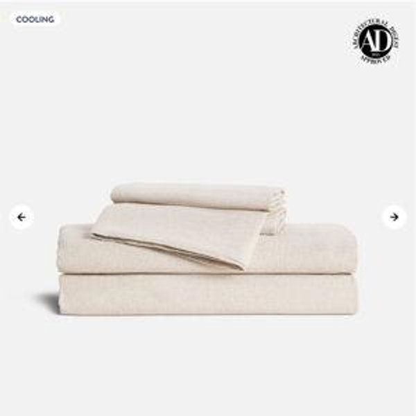 Washed European Linen Core Sheet Set
