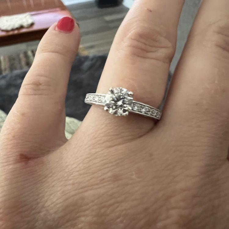 The ring 💕.