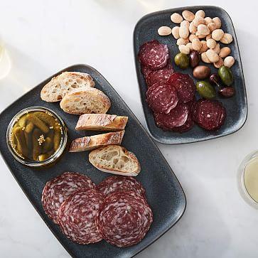 Kanto Serving Platters Medium in Arctic Blue