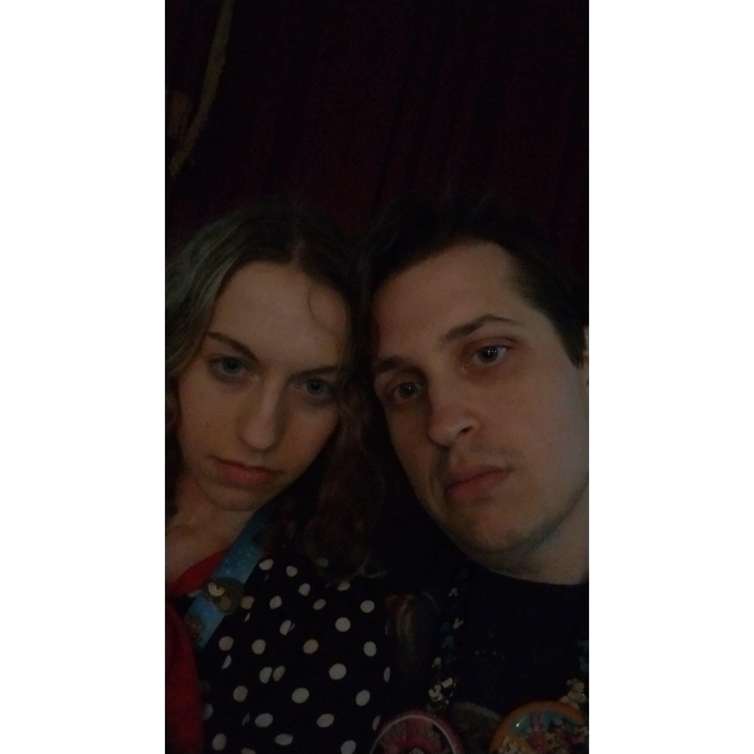 End of our first date!