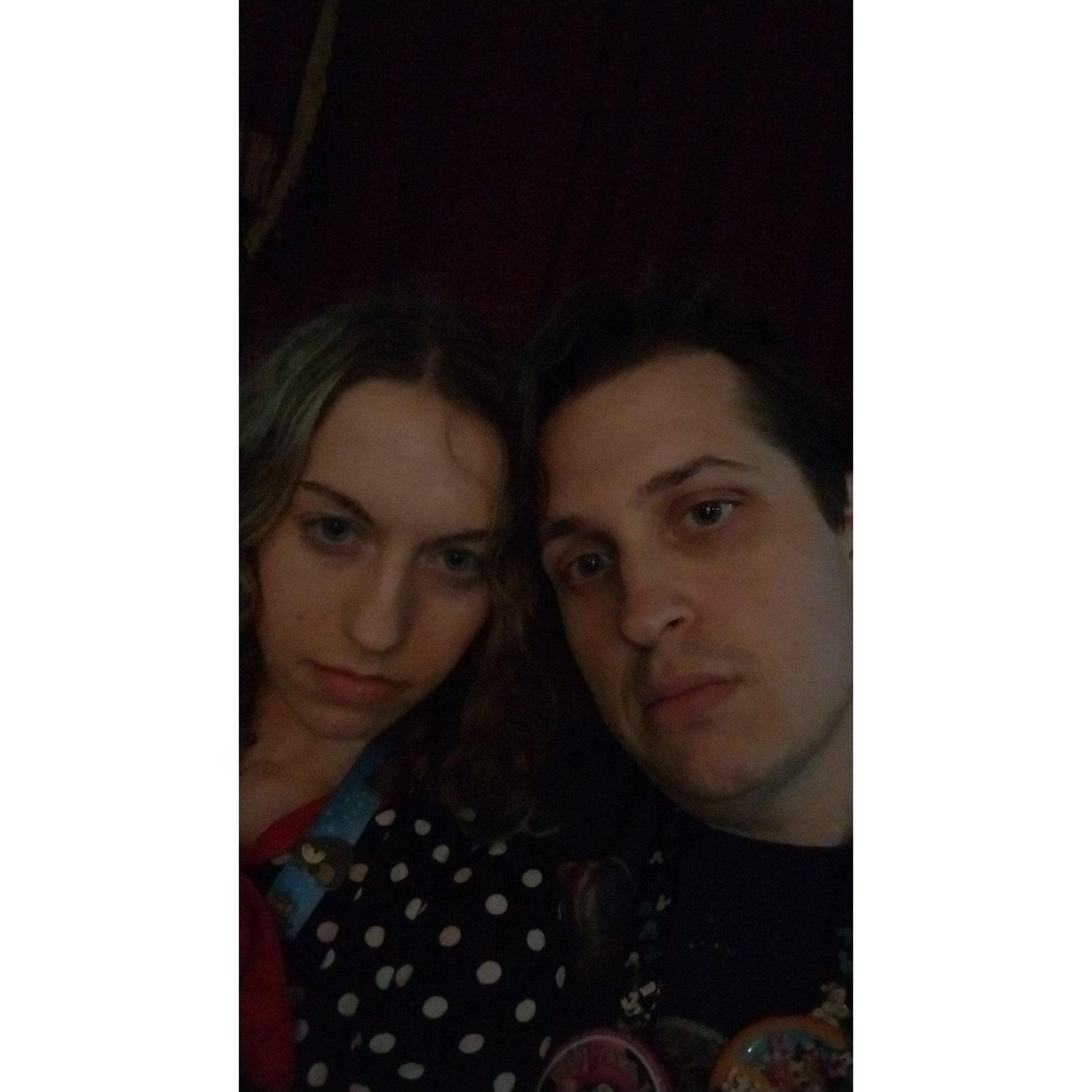 End of our first date!