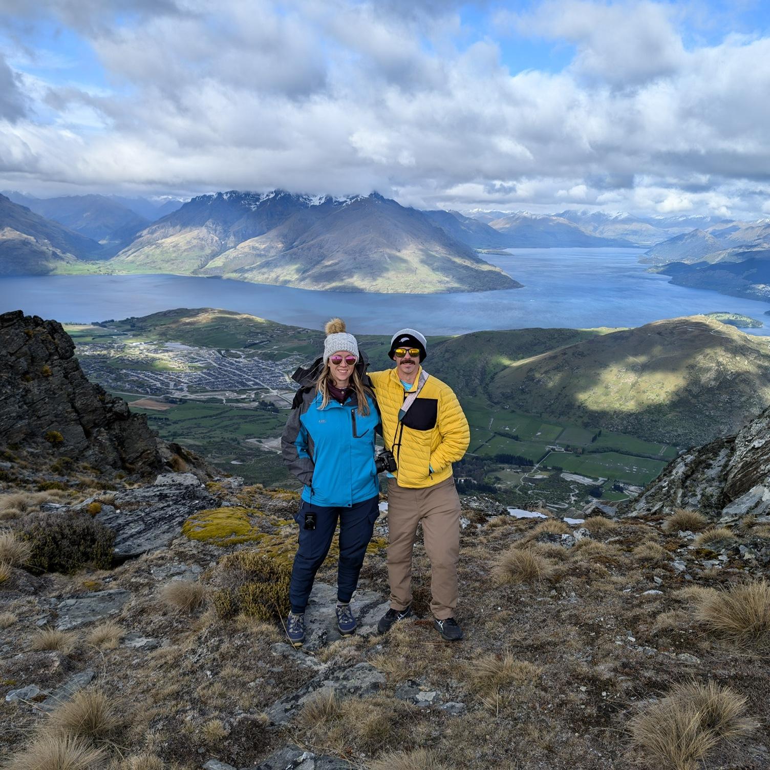 Helicopter ride to the top of the Remarkables in Queenstown, NZ