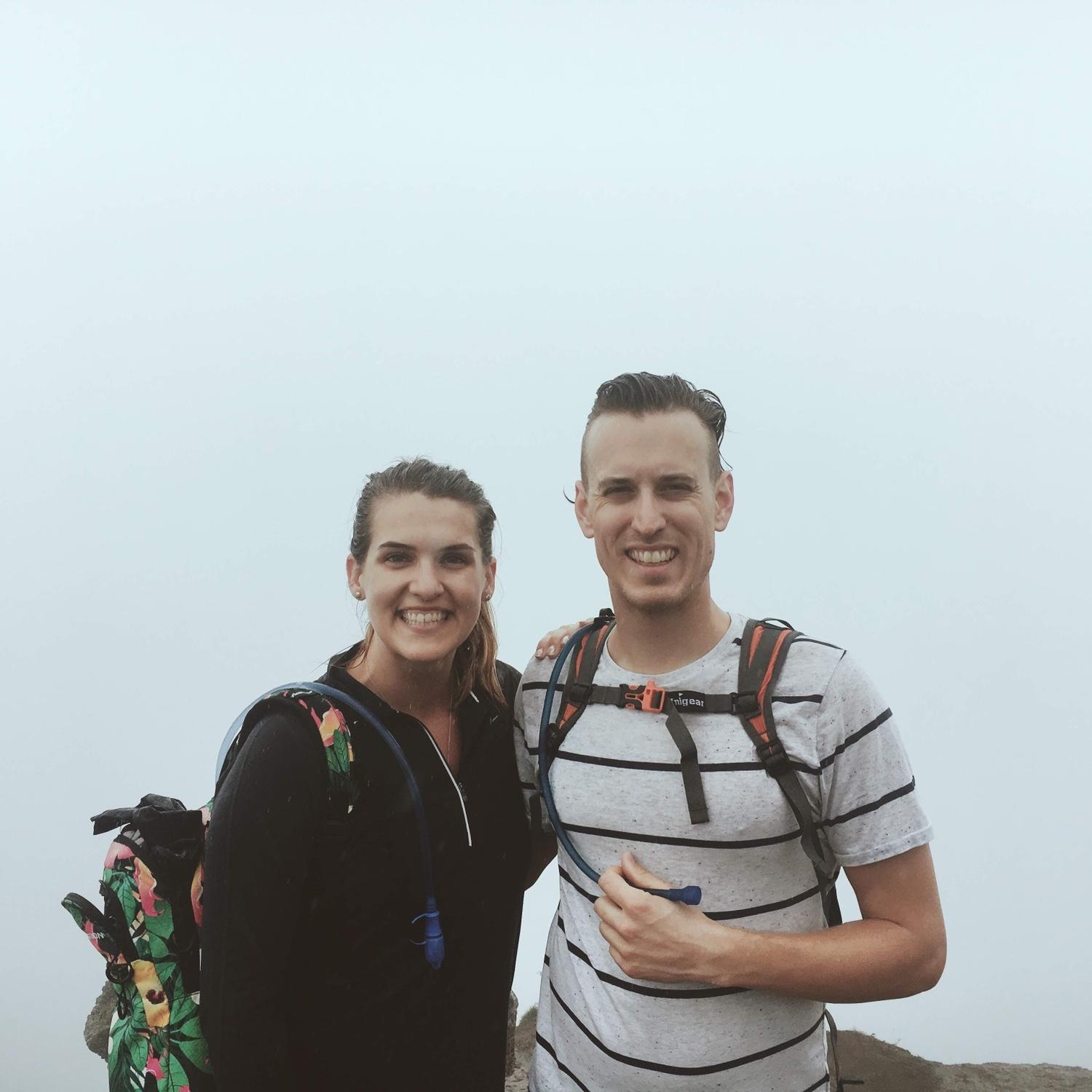 Aug. 2018 - Matt’s first trip to Seattle. We hiked rattlesnake ledge for the “view”.