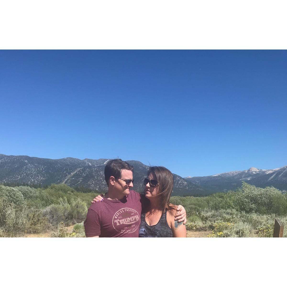 Lake Tahoe!  This is where we reunited! 2016