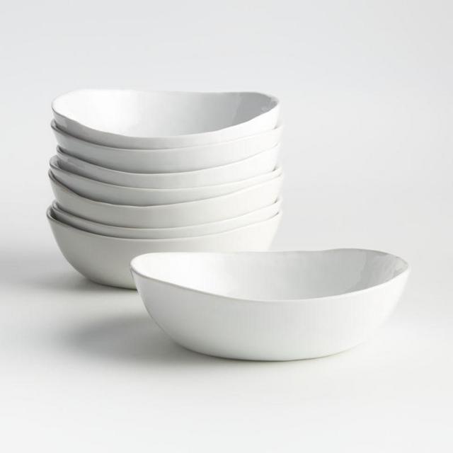 Mercer Low Bowls, Set of Eight