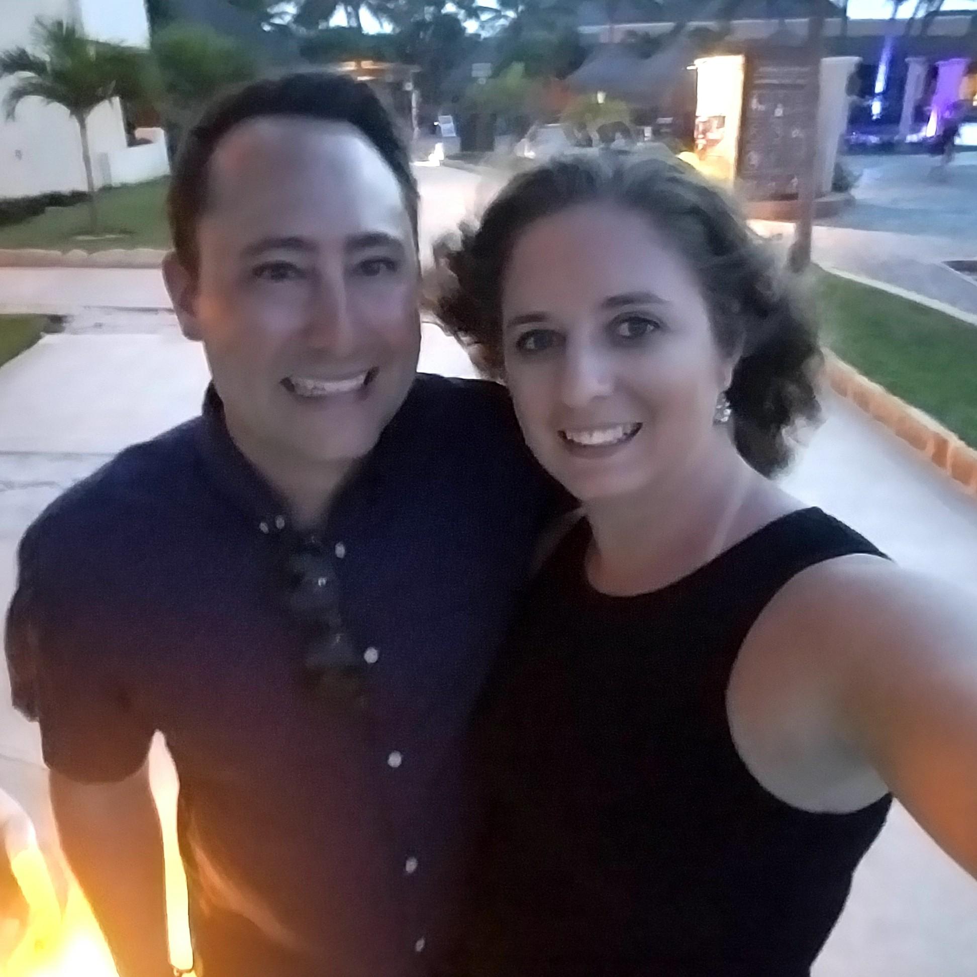 Any excuse to get dressed up! A nice dinner date while on Chance and Cassandra (Josh's sister's) honeymoon!