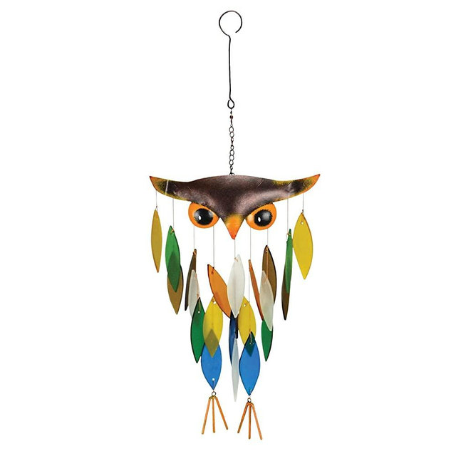 SPIKY OWL WINDCHIME