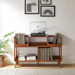 Crosley Furniture Asheville Large Record Storage Console