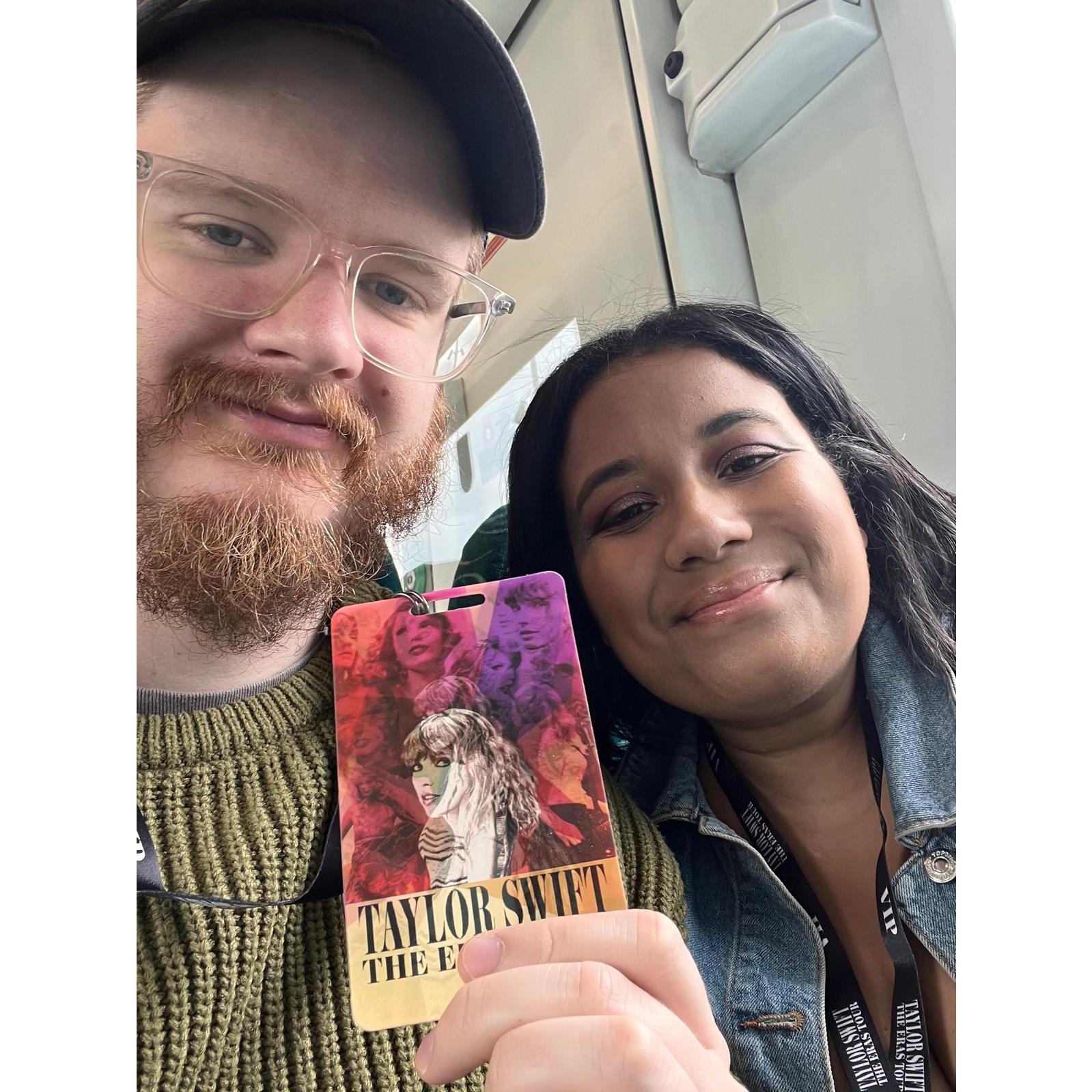 The night Sean became a Swiftie!