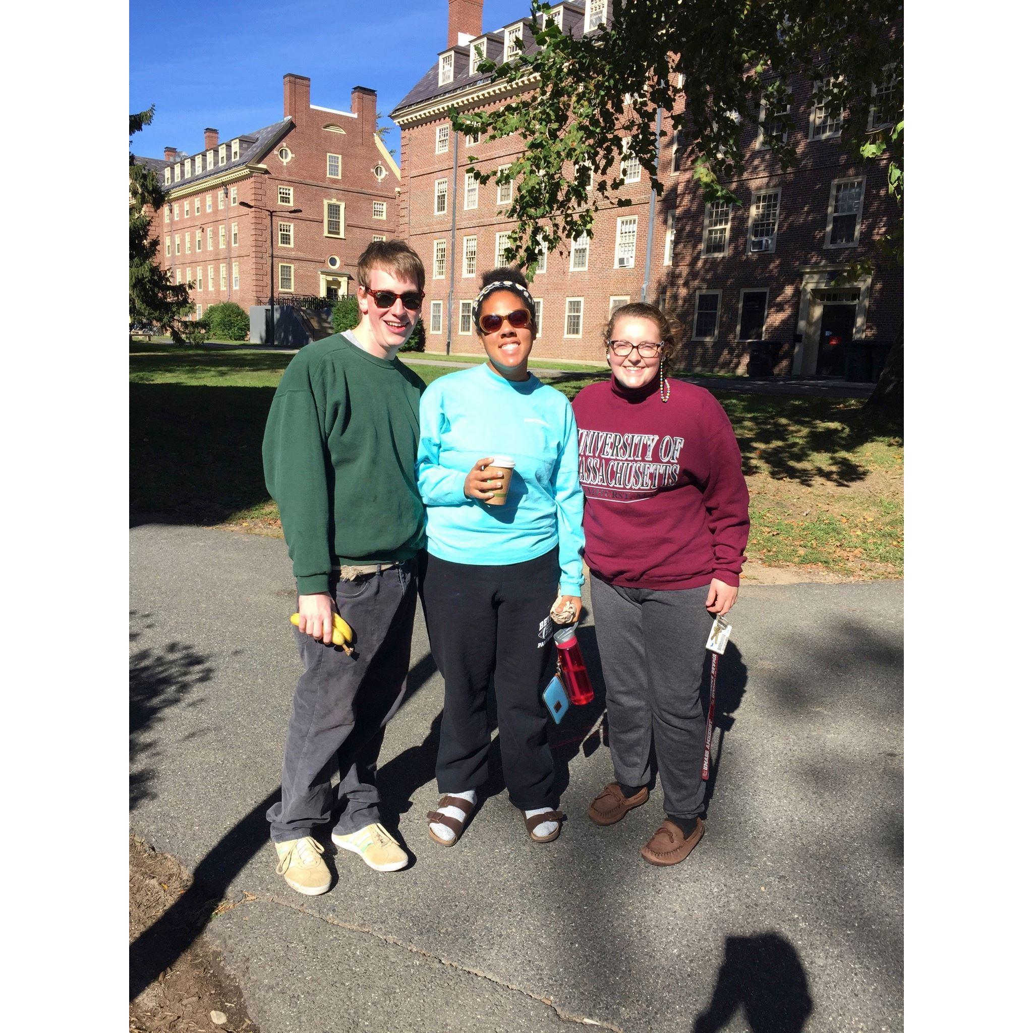 A real throwback....featuring Rachael! 
UMass 2015