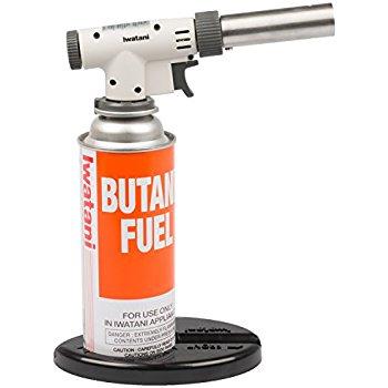 JB Chef Culinary Micro Butane Torch | Refillable Cooking Kitchen Blow Torch With Safety Lock & Adjustable Flame | For Pastries, Desserts, Crème Brûlée, Brazing, Soldering, Camping, Welding & More