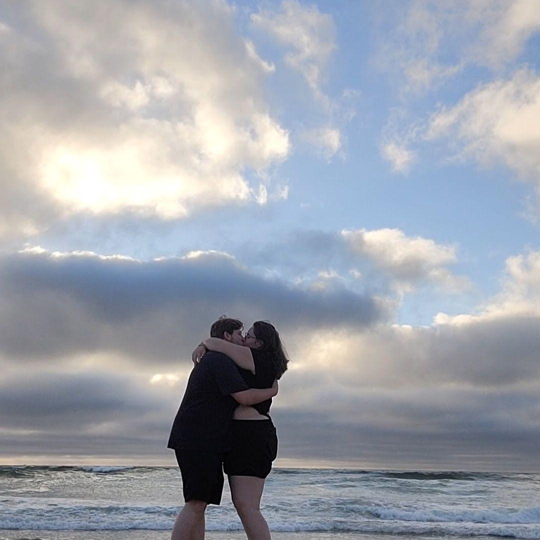 Our first trip across the country together was in San Diego, California.