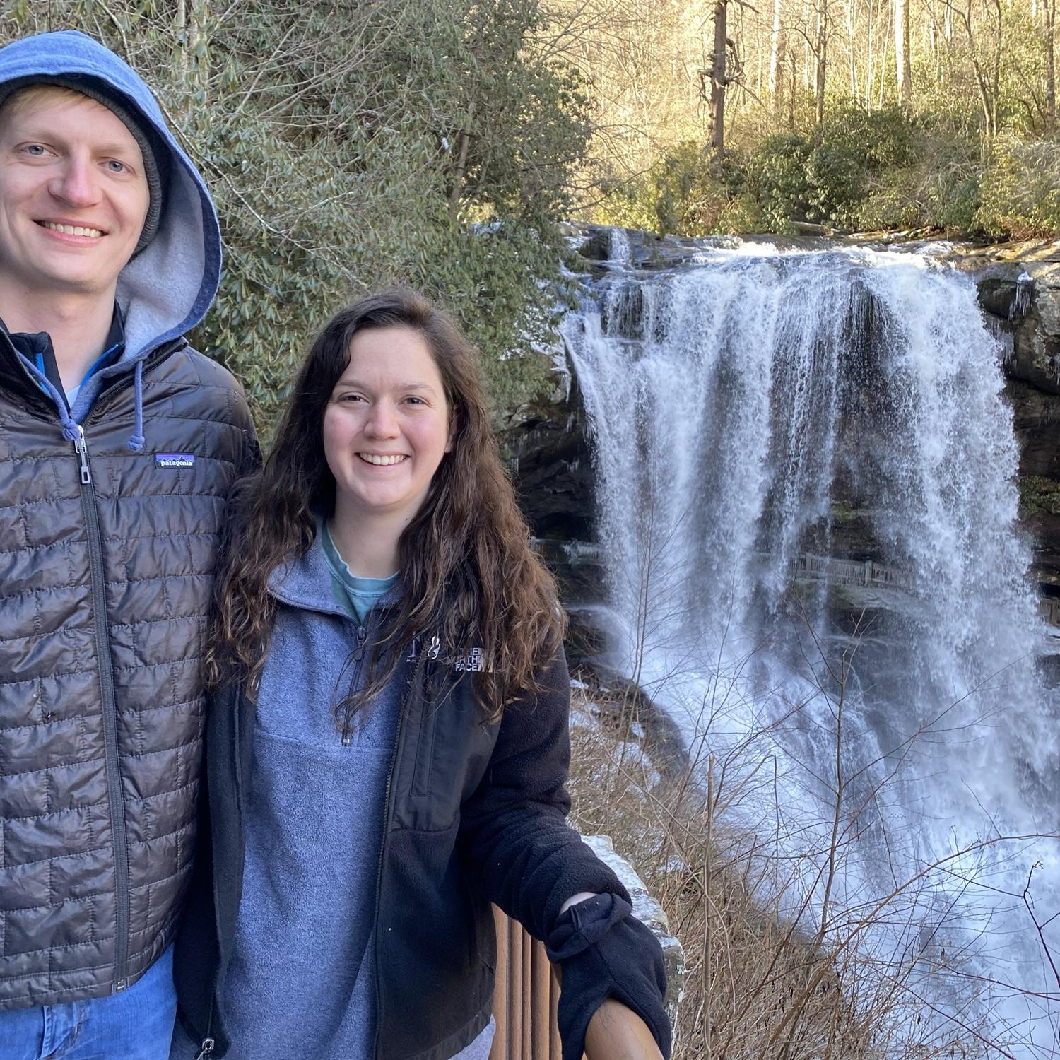 One of our first trips together up to Highlands, NC!