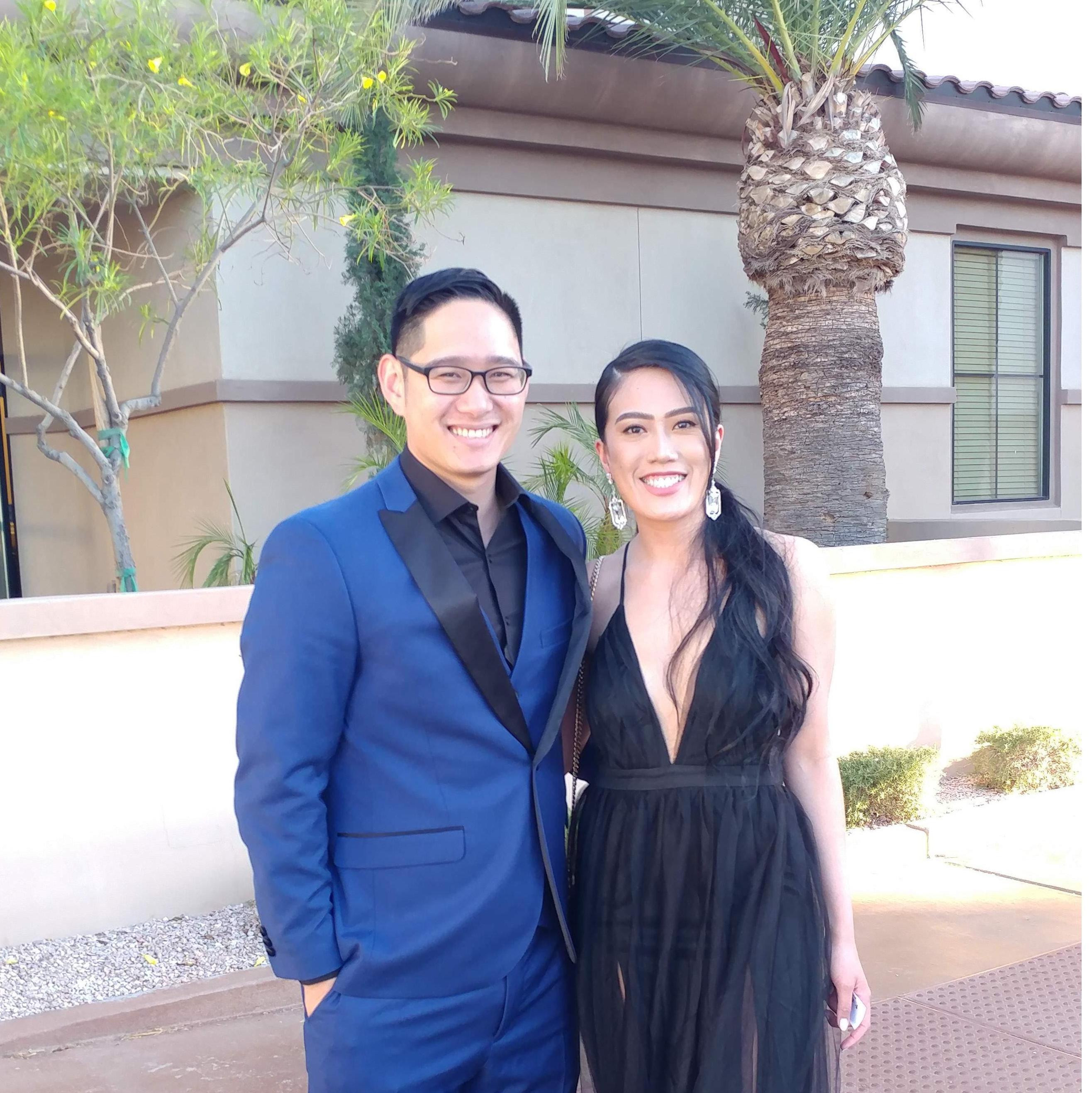 Mark's medical school graduation celebration 2019