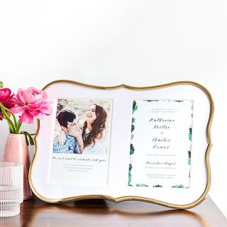 Crown Point Double Invitation Frame